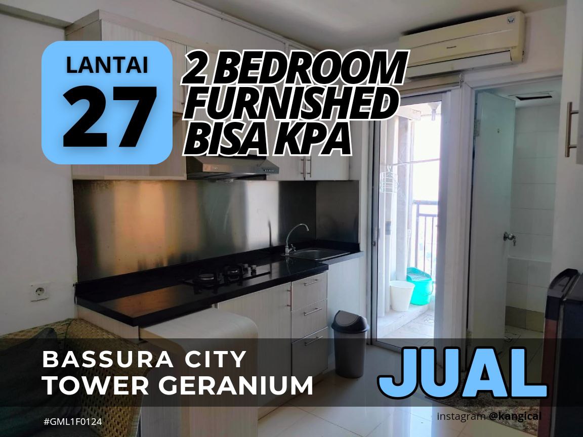 Jual 2 Bedroom SHM Tower G Lantai 27 Apartemen Bassura City